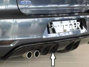 Rieger diffuser med 2 dobbelt finner