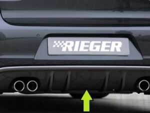 Rieger diffuser med 2 dobbelt finner