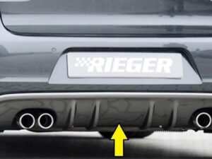 Rieger diffuser med 2 dobbelt finner
