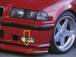 Orig. BMW-E36 M3 spoilerlæbe