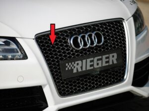 Kølergrill Audi RS5 (B8), gun-metal