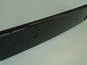 Nummerpladeholder sort blank
