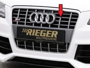 Kølergrill Audi S4 (B8), platinagrå