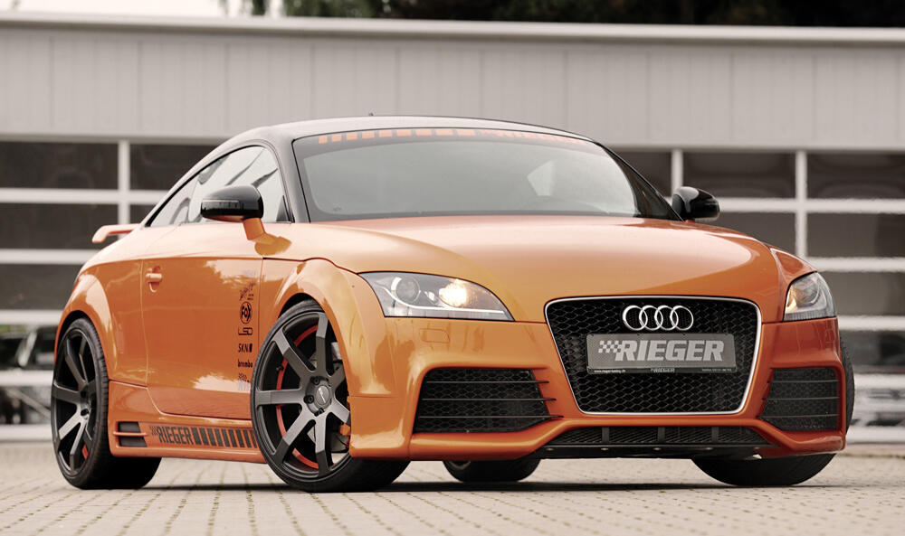 Kølergrill Audi TT-RS (8J), sort/aluminium - Billede 3