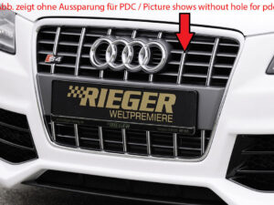 Kølergrill Audi S4 (B8), platinagrå