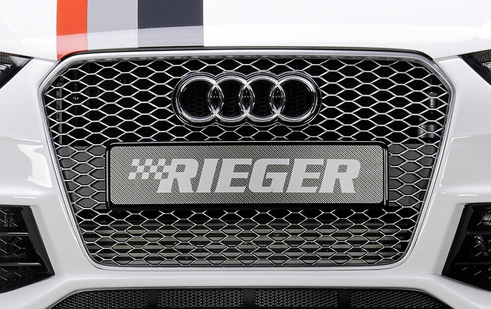 Kølergrill Audi RS4 (B8), gun-metal