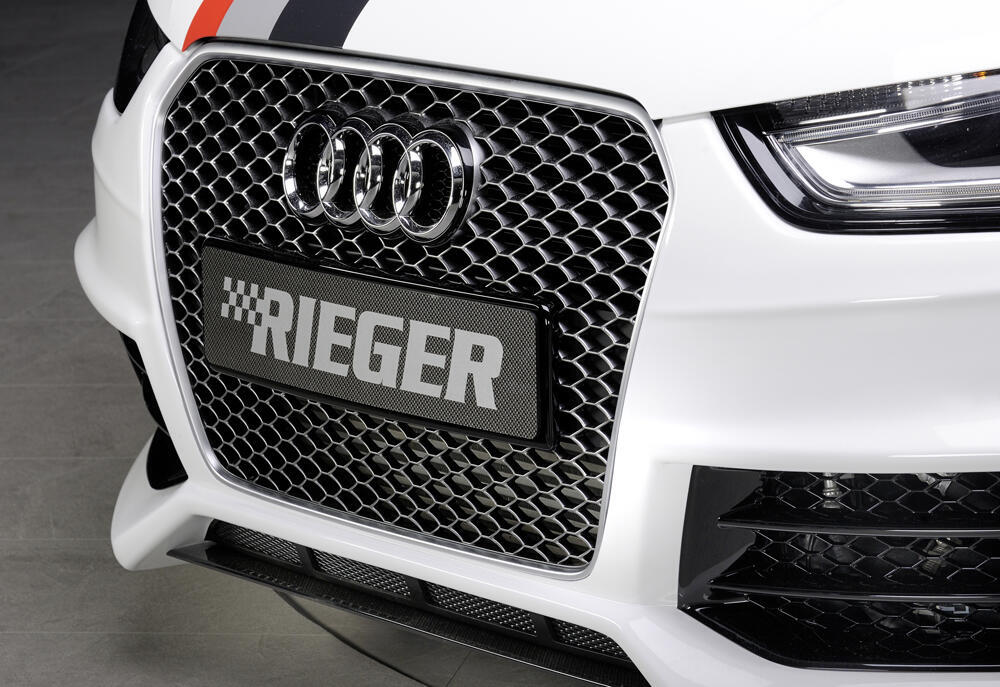 Kølergrill Audi RS4 (B8), gun-metal - Billede 2