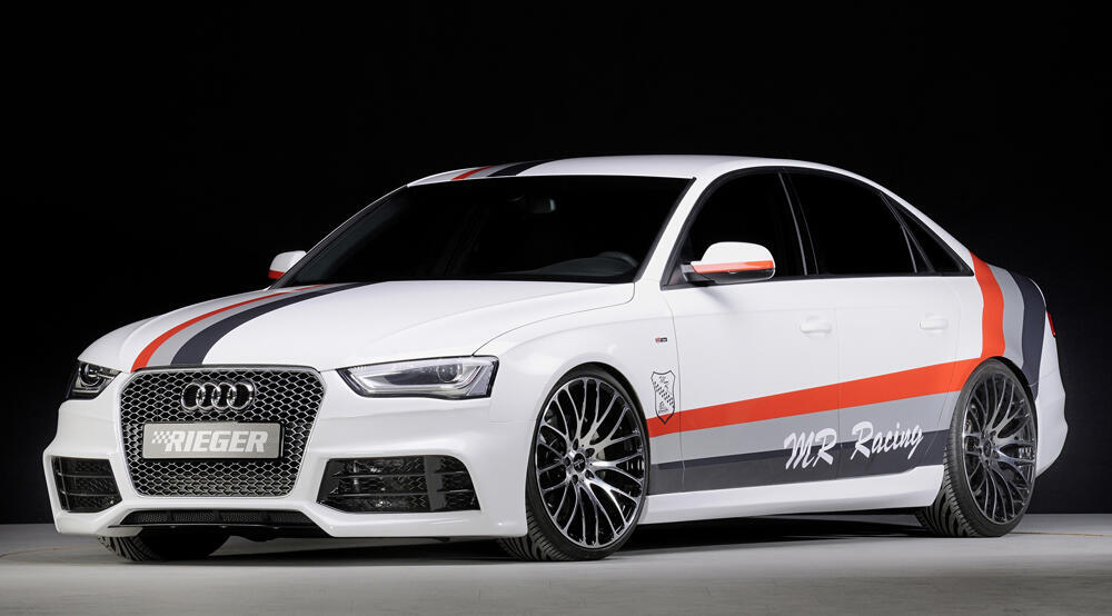 Kølergrill Audi RS4 (B8), gun-metal - Billede 4