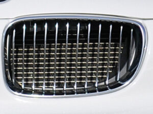 Facelift BMW-Niere venstre, krom/sort fra 135i