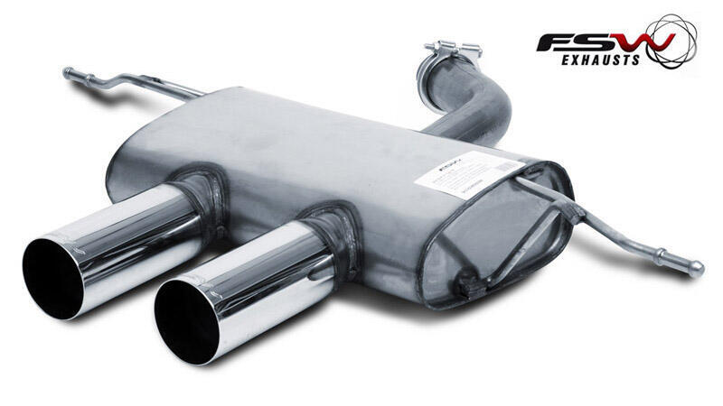 FSW ESD VW Golf V / VI, R-Look 2x90mm centralt