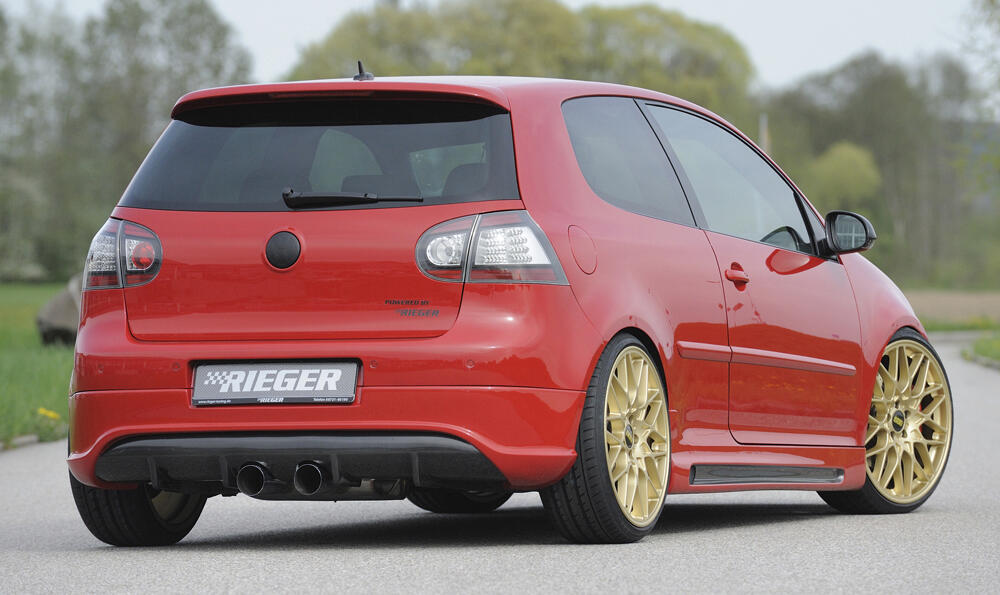 FSW ESD VW Golf V / VI, R-Look 2x90mm centralt - Billede 2