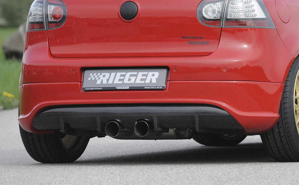 FSW ESD VW Golf V / VI, R-Look 2x90mm centralt - Billede 3