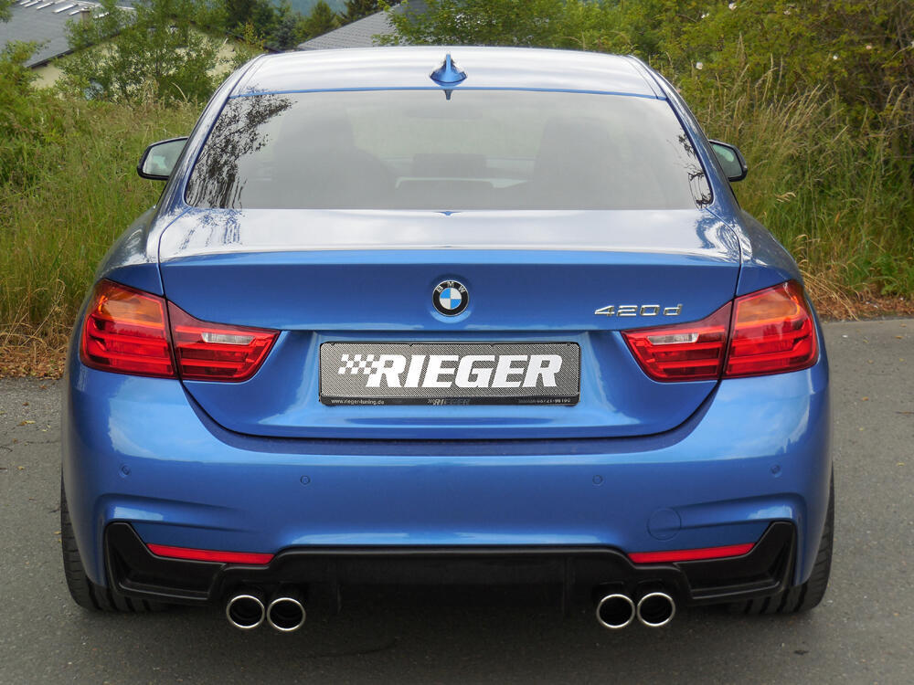Rieger ESD BMW 4-serie F32/F33, 420d 135kW Optik som 435i - Billede 2