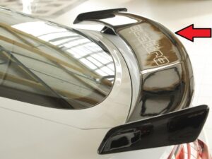 Bagspoiler-tilbehør til original TT-RS bagspoiler
