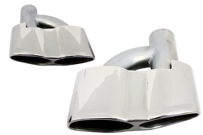 Udstødningspotte tips egnet til Mercedes S-klasse W221 (2005-2013) S65 S63 Design - Billede 2