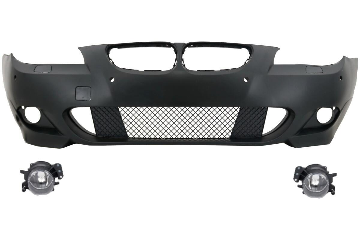 Frontskørter egnet til BMW 5 Serie E60 Sedan E61 LCI Touring (2007-2010) M-Technik Design PDC 18mm