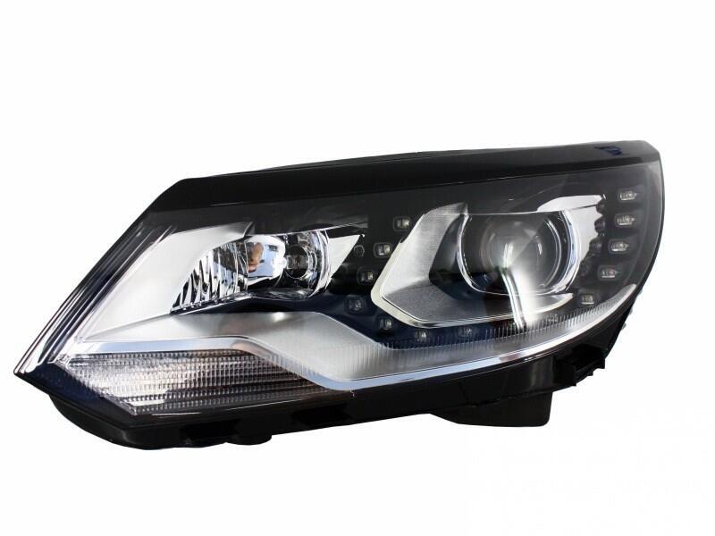 LED DRL forlygter egnet til VW Tiguan MK I Facelift (2012-2015) OEM Xenon Design - Billede 2