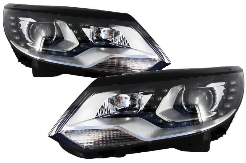 LED DRL forlygter egnet til VW Tiguan MK I Facelift (2012-2015) OEM Xenon Design