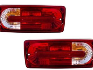 Baglygter egnet til Mercedes G-klasse W463 (1989-2015) G55 Design Rød Klar
