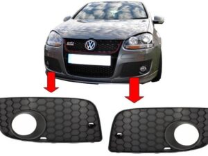 Tågeforlygter dæksler passende til VW Golf V 5 (2003-2007) GTI Look
