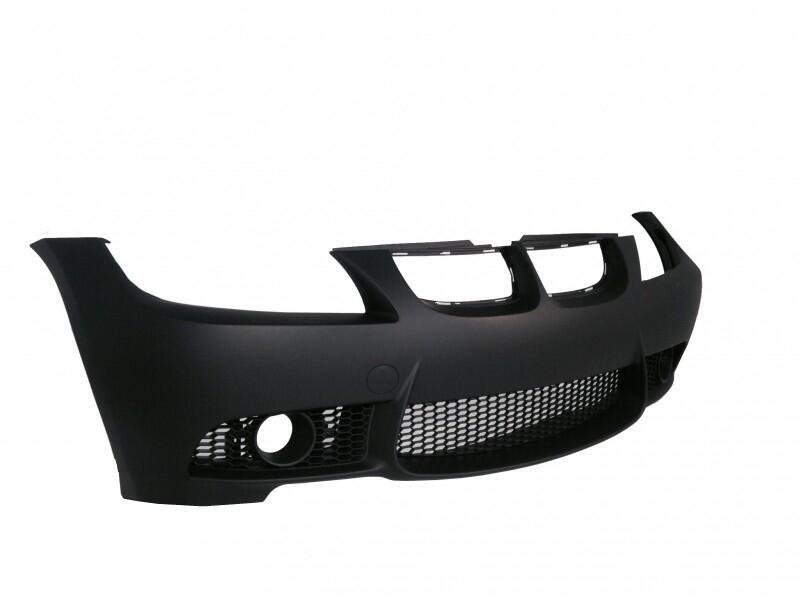 Frontskørter egnet til BMW 3-serie E90 Sedan E91 Touring (2004-2008) Non LCI M3 Design uden tågeforlygter - Billede 2