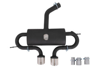 Komplet udstødningssystem egnet til VW Golf 5 R32 (2003-2007) & Golf 6 R20 (2008-2013) Catback lyddæmper R20 R32