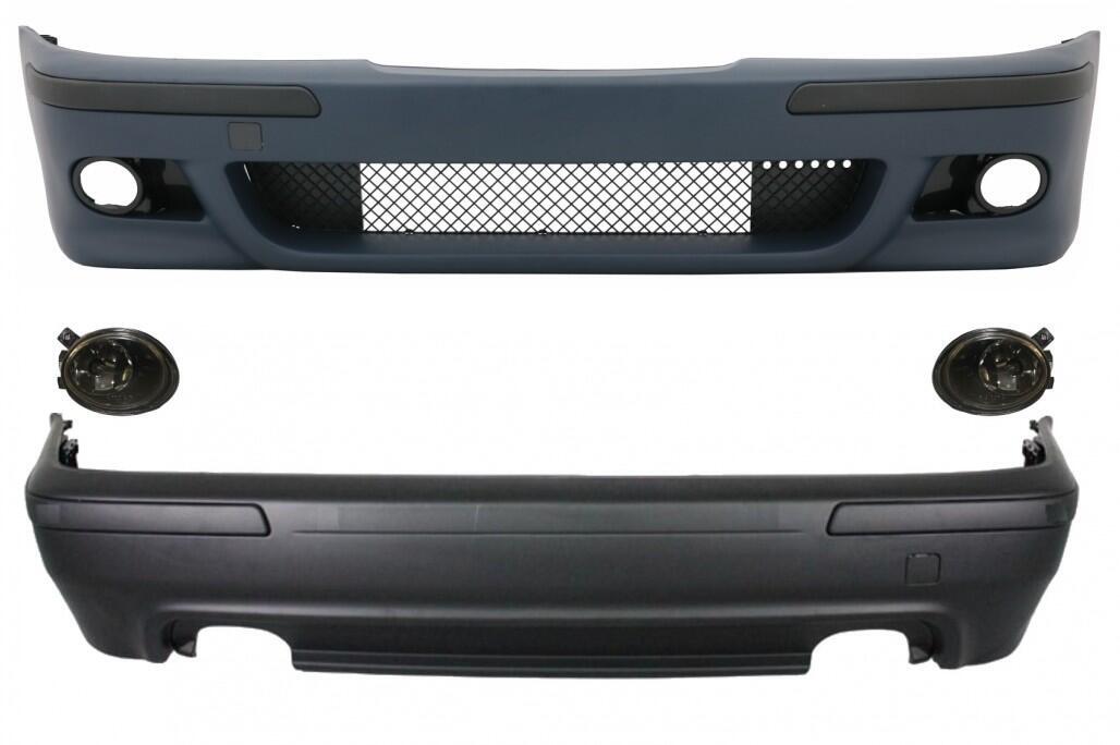 Body Kit egnet til BMW 5 Series E39 (1995-2003) M5 design med tågeforlygter i røgfarve.