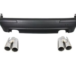 Bageste kofanger egnet til BMW 5 Serie E39 (1995-2003) Dobbelt udgang M5 design og udstødningsdæmper tips ACS design