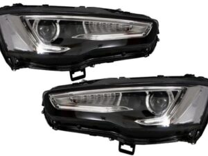 LED DRL forlygter egnet til Mitsubishi Lancer (2007-2017) Dual Projector Dynamisk Sekventiel Signal