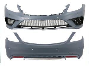 Body Kit egnet til Mercedes S-Class W222 (2013-06.2017) S63 design med sideskørter