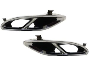 Udstødningsmuffler tips velegnet til Mercedes GLC 45 X253 C253 GLE SUV W166 Coupe C292 450 C-Class W205 C43 Sport Design