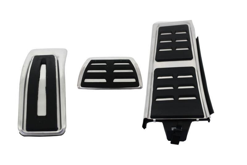 Sæt af pedalfodstøtte egnet til Audi A4 B8 (2008-2015), Audi A5 (2008-2016), Audi Q5 (2008-2016), Audi A6 (2011-2015), Audi A7 (2010-og frem), Porsche Macan (2014-og frem) Automatisk