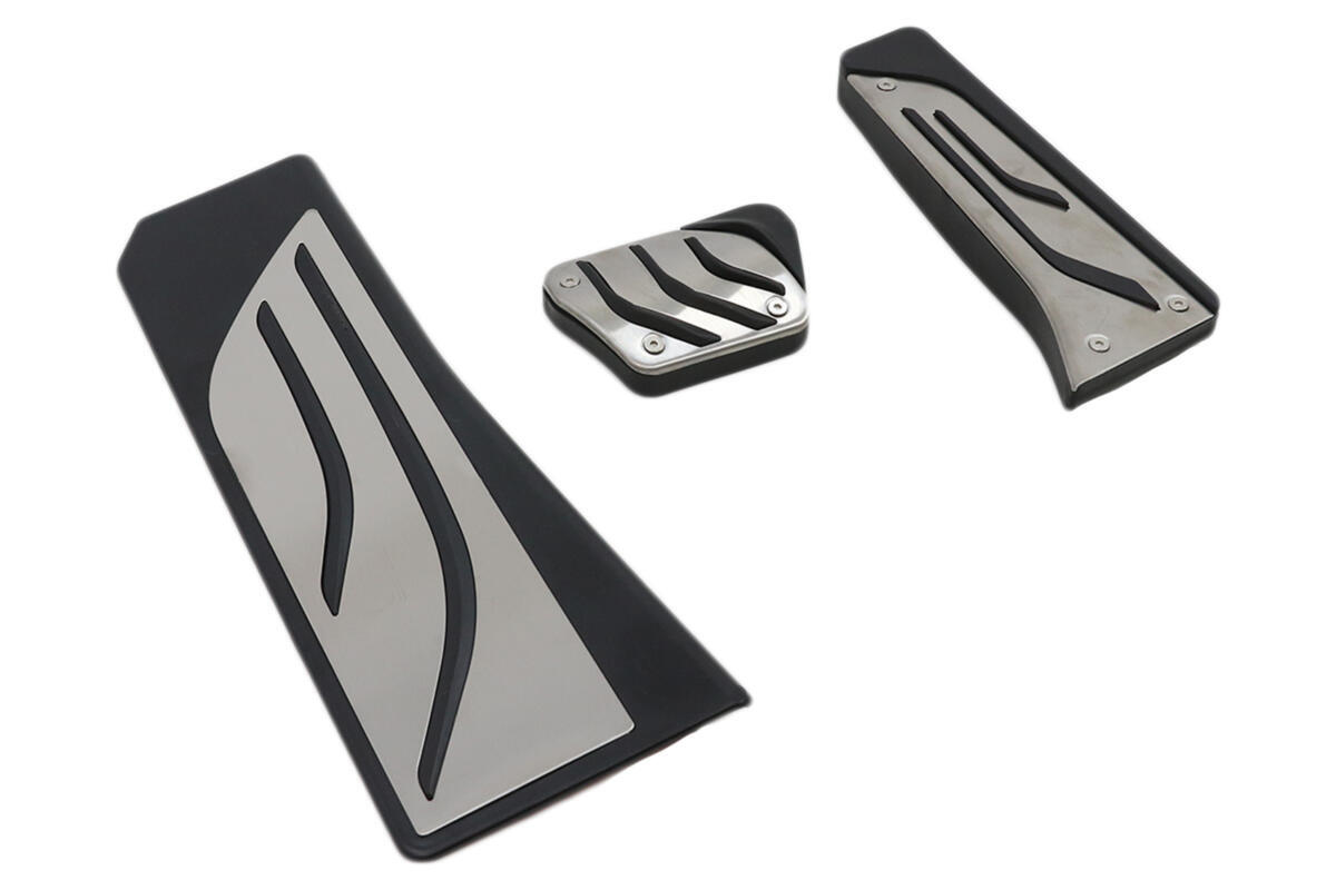 Sæt af pedalfodstøtte egnet til BMW 5 Series F10 (2010+) BMW 6 Series F12 F13 (2012+) BMW X3 F25 (2011+) BMW X4 F26 (2014+) Automatisk gearkasse