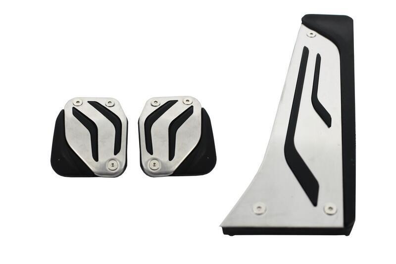 Pedalsæt egnet til BMW 1 Serie F20 (2011-og frem) 2 Serie F22 (2014-og frem) 3 Serie F30 (2011-og frem) 4 Serie F32 (2013-og frem) X3 F25 (2011-og frem) X5 F15 (2013-og frem) X6 F16 (2016-og frem) Manuel