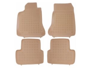 Gummimåtte i beige, der passer til MERCEDES A Klasse W176 (2012-2018) GLA X156 (2013-)