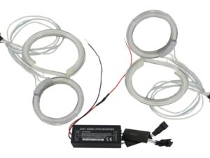 Dagskørelys Angel Eyes Kit egnet til MAZDA 323/626 (1998-2004) SMD LED Dagskørelys