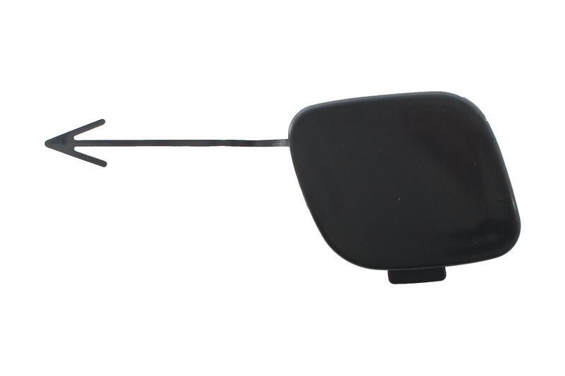 Trækøjeafdækning til frontbumper, der passer til VW Golf VI 6 (2008-2013) R20 Look - Billede 2