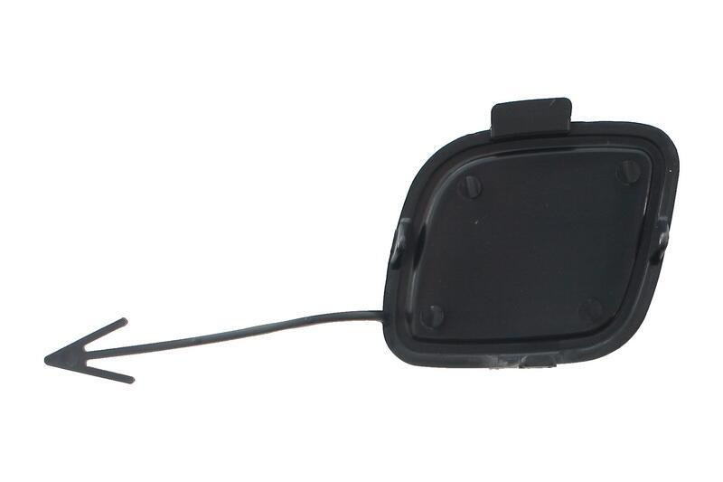 Trækøjeafdækning til frontbumper, der passer til VW Golf VI 6 (2008-2013) R20 Look - Billede 3