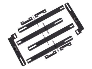 Brackets til løbende brædder og side trin, der passer til MITSUBISHI Outlander III (2012-og frem) & MITSUBISHI ASX (2010-og frem)