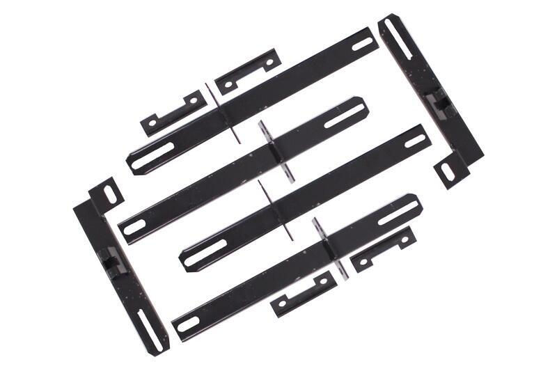 Brackets til løbende brædder og side trin, der passer til MITSUBISHI Outlander III (2012-og frem) & MITSUBISHI ASX (2010-og frem)