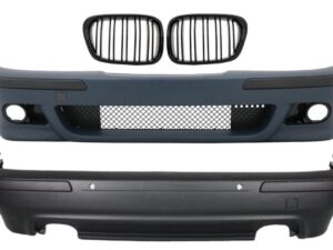 Body Kit egnet til BMW 5 Series E39 (1997-2003) M5 Look med central gitter dobbeltstribe i piano sort.