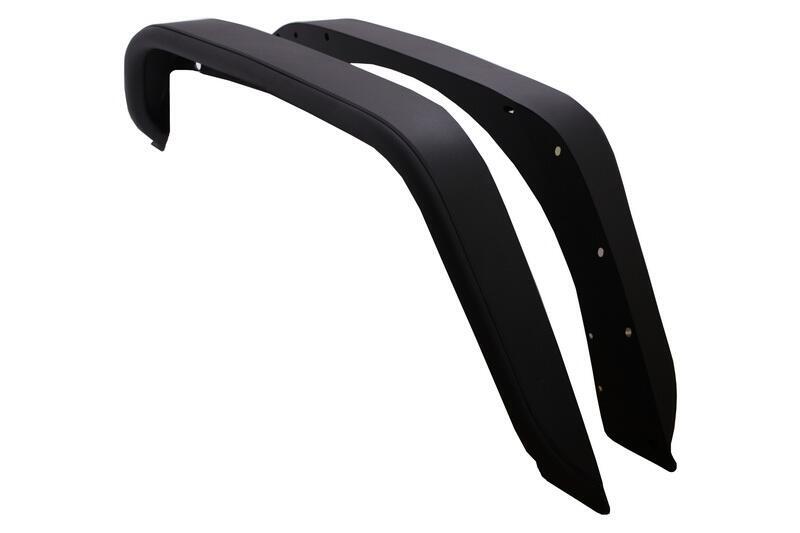 Bageste Crusher Tube Flade Stål Fender Flares egnet til Jeep Wrangler / Rubicon JK (2007-2017)