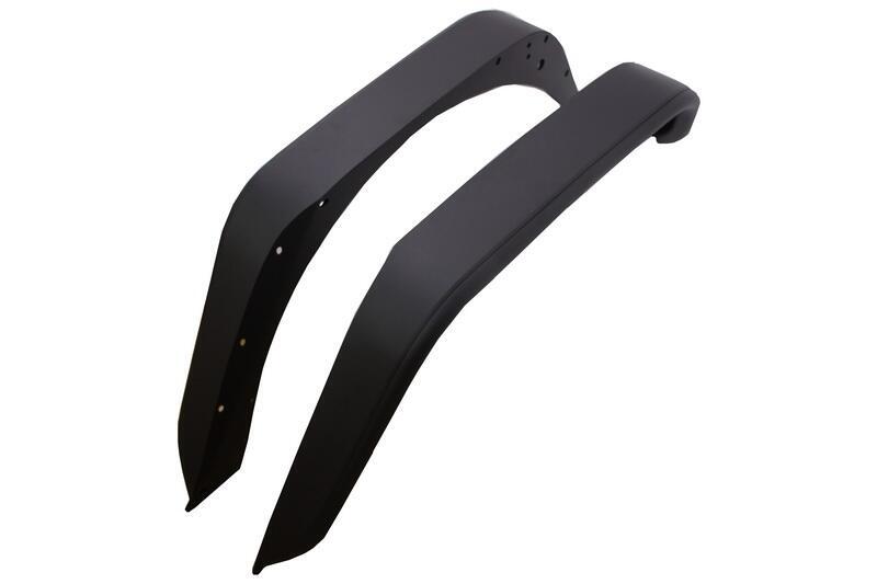 Bageste Crusher Tube Flade Stål Fender Flares egnet til Jeep Wrangler / Rubicon JK (2007-2017) - Billede 2