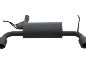 Komplet udstødningssystem Axle-Back velegnet til Jeep Wrangler Rubicon JK (2007-2017) Dobbelt udstødningsafgang