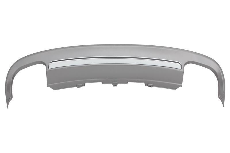 Bageste kofanger valance diffuser egnet til Audi A5 8T 2-dørs coupe cabriolet (2012-2015) S5 design - Billede 2