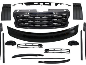 Body Kit Trim og Grill Pakke egnet til Land Range Rover Vogue IV L405 (2013-2017) Autobiography Design Black Santorini Edition