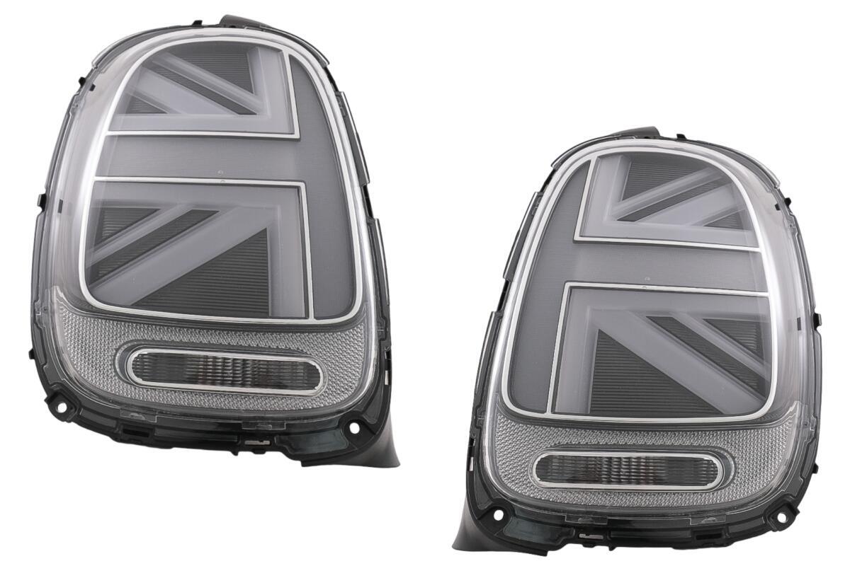 Baglygter egnet til MINI ONE F55 F56 F57 3D 5D Cabriolet (2014-2018) JCW Design Sølv - Billede 2