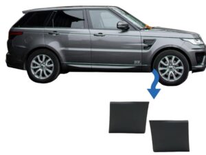 Front nederste skærmkanter egnet til Land Rover Range Rover Sport L494 (2013-og frem) Sort