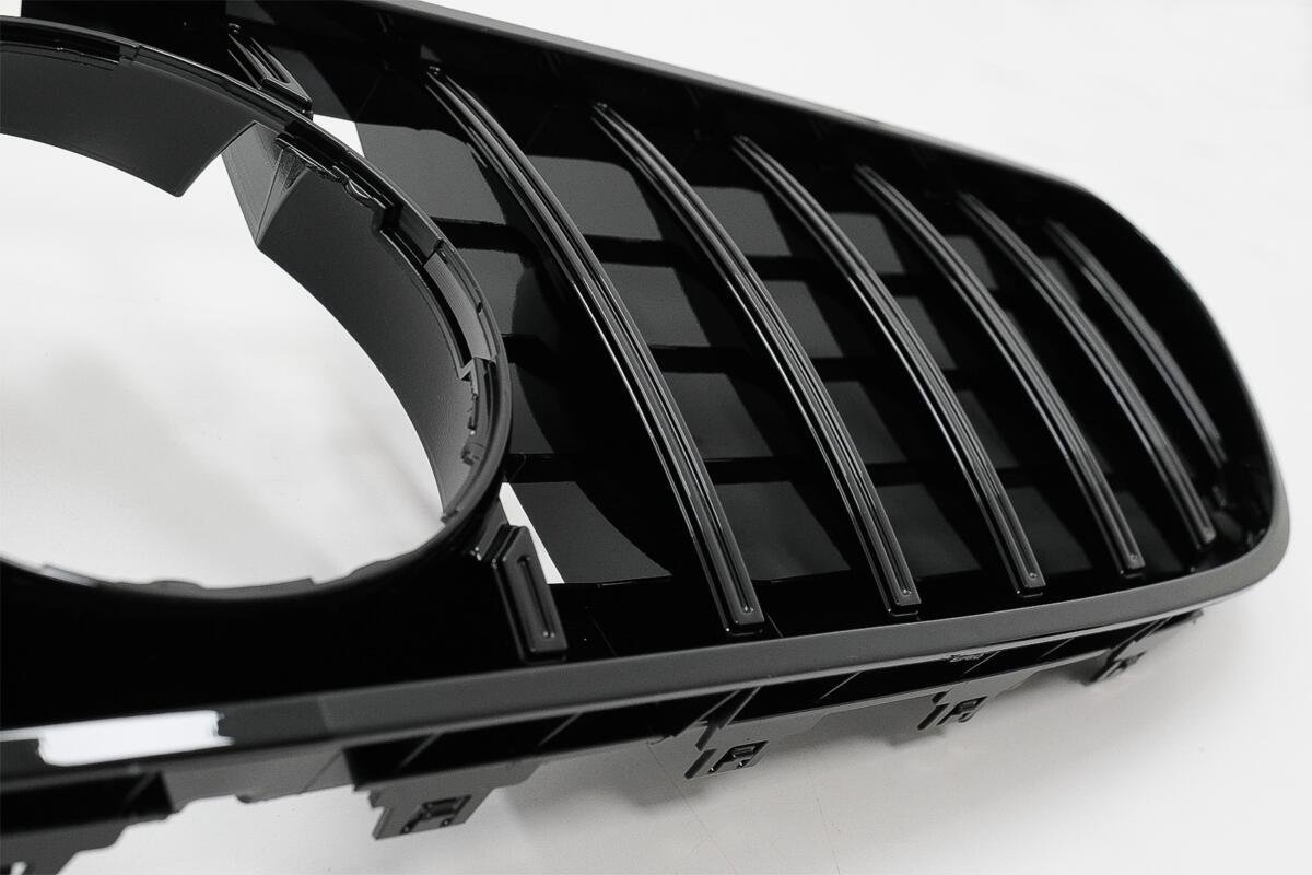 Centralgrill egnet til Mercedes S-klasse Coupe C217 (2014-2017) Cabrio A217 (2015-2017) GT-R Panamericana Design Sort - Billede 2