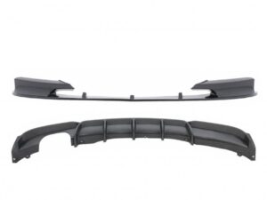 Frontspoiler med bagdiffuser, der passer til BMW 3 Series F30 F31 (2011-op) M-Performance design med carbonfilmbelægning.